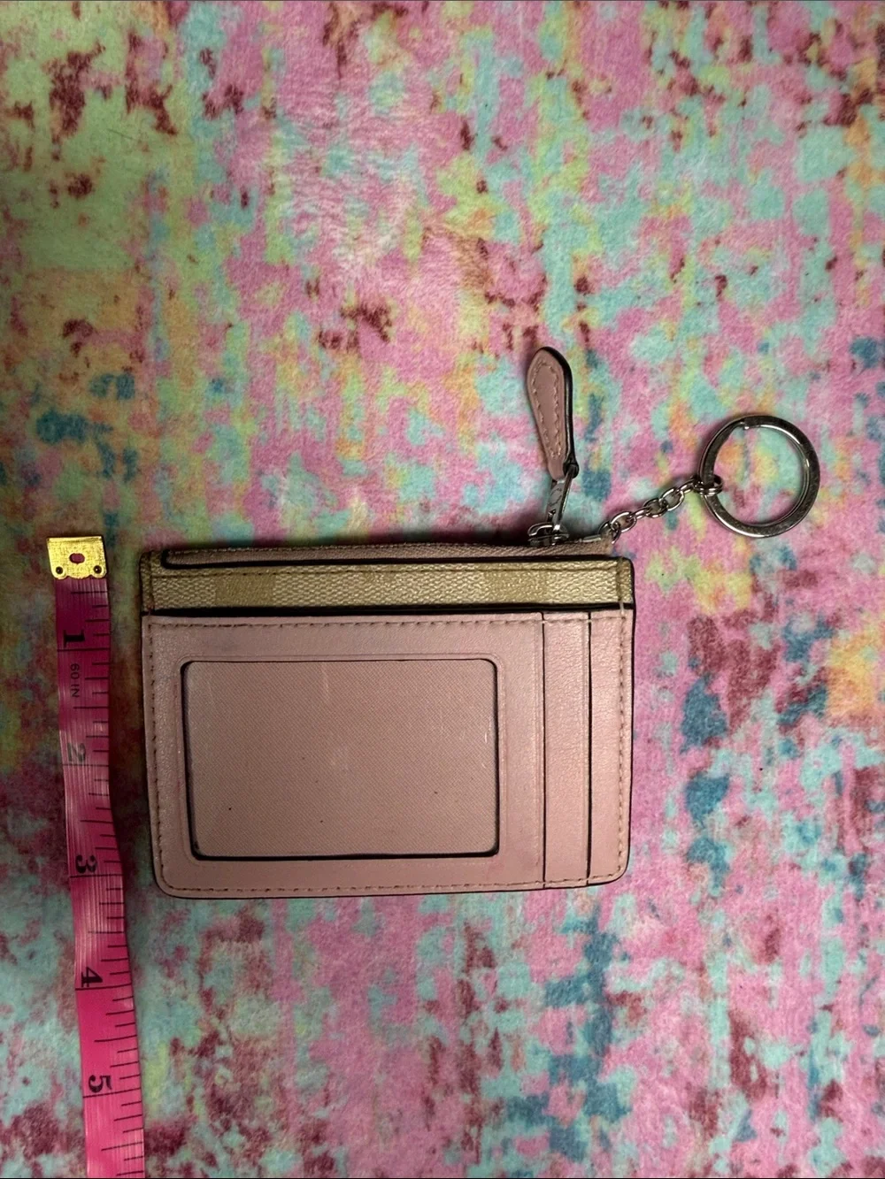 Card holder key chain